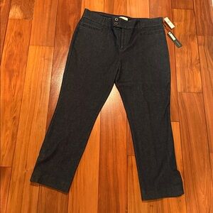 ANTHROPOLOGY essential slim dark blue jeans size 14 New With Tags